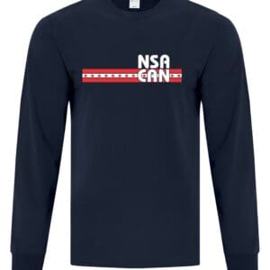 Navy Team Canada L/S Shirt