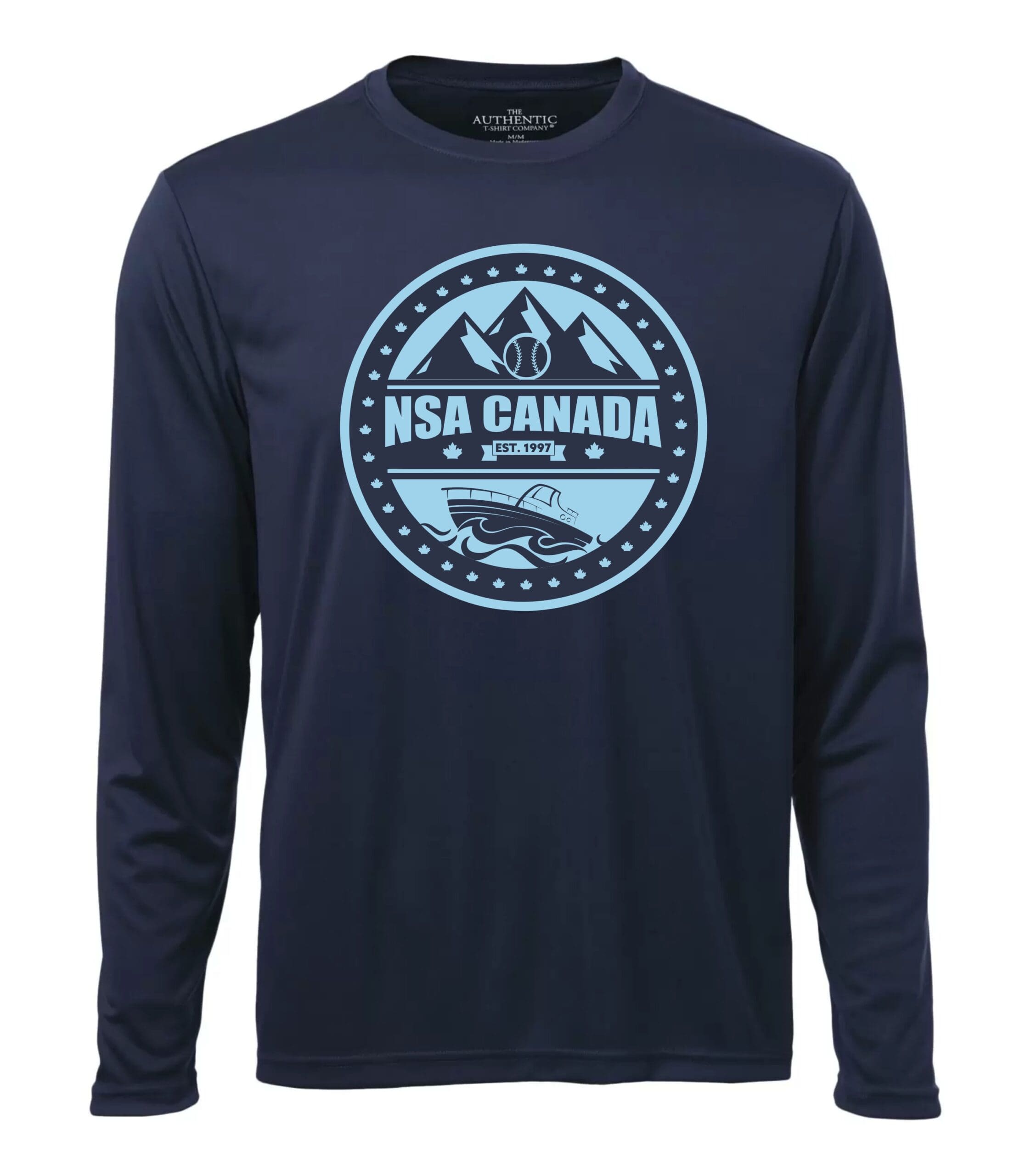 Navy Performance L/S Shirt