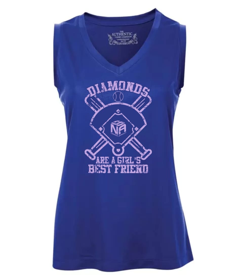 Ladies Performance Wear Tank/Royal
