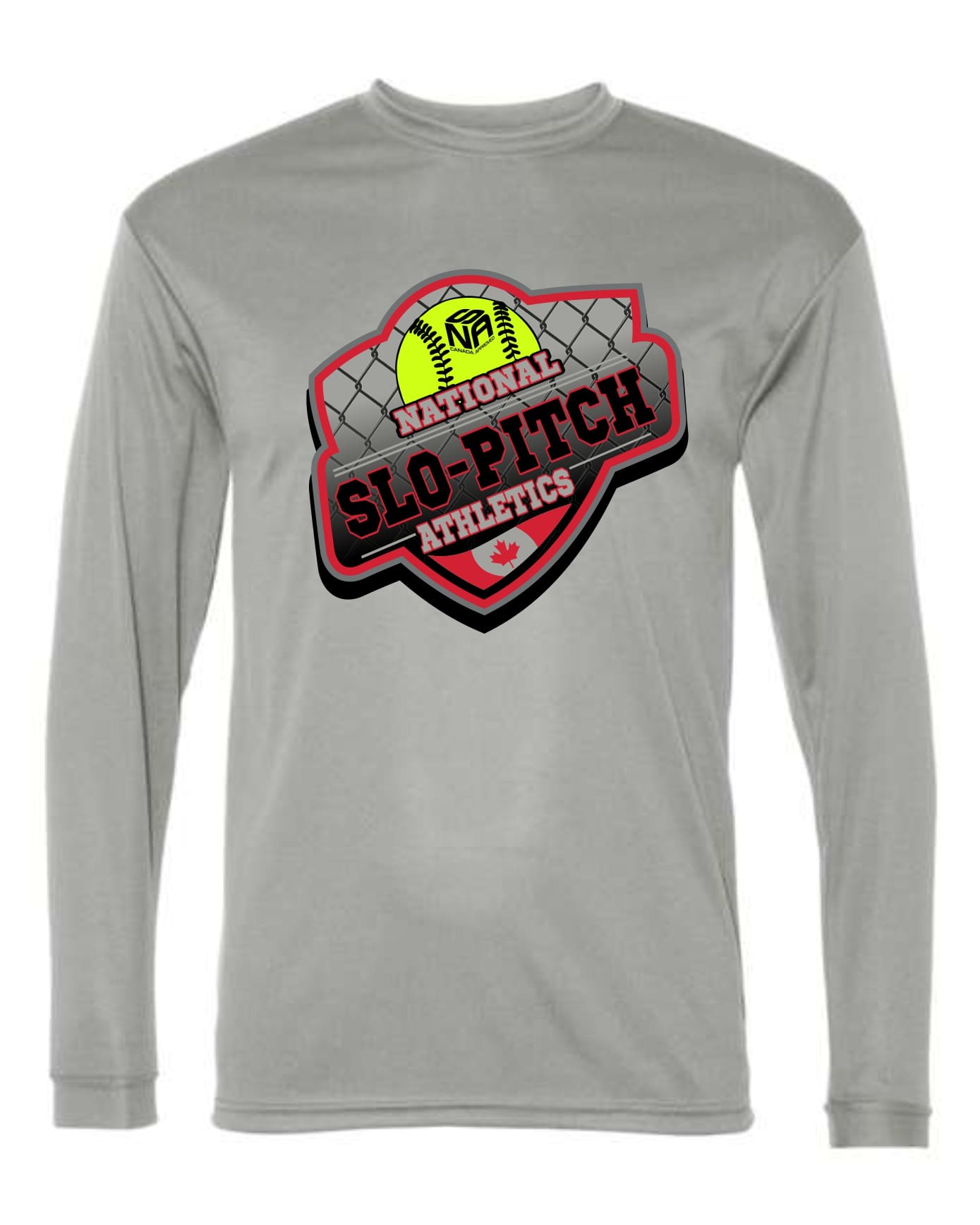NSA Balltech Grey Jersey L/S