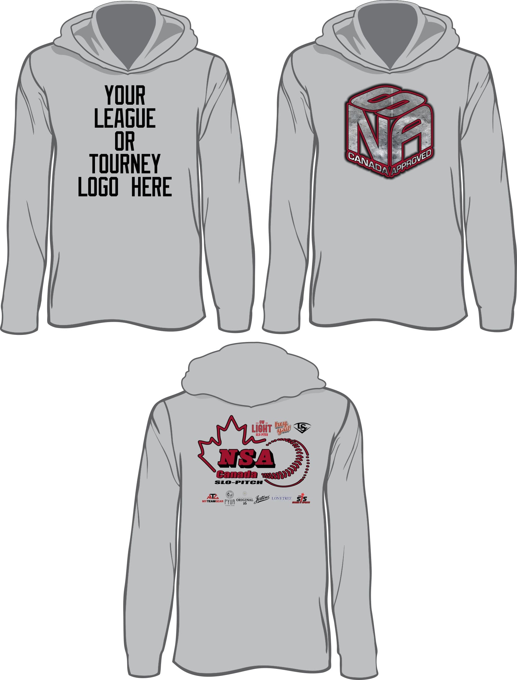 Batting Practise Performance Hoodie (stock or customized)