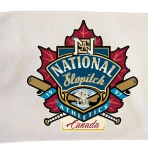 Baseball Bag Towel with Hook