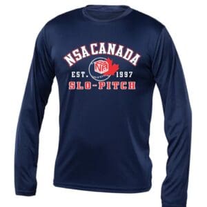 Balltech Performance Wear Navy L/S shirt