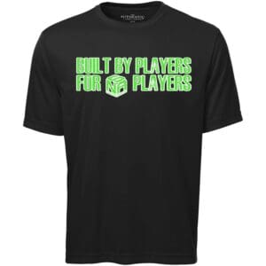 Black Performance Short Sleeve Shirt