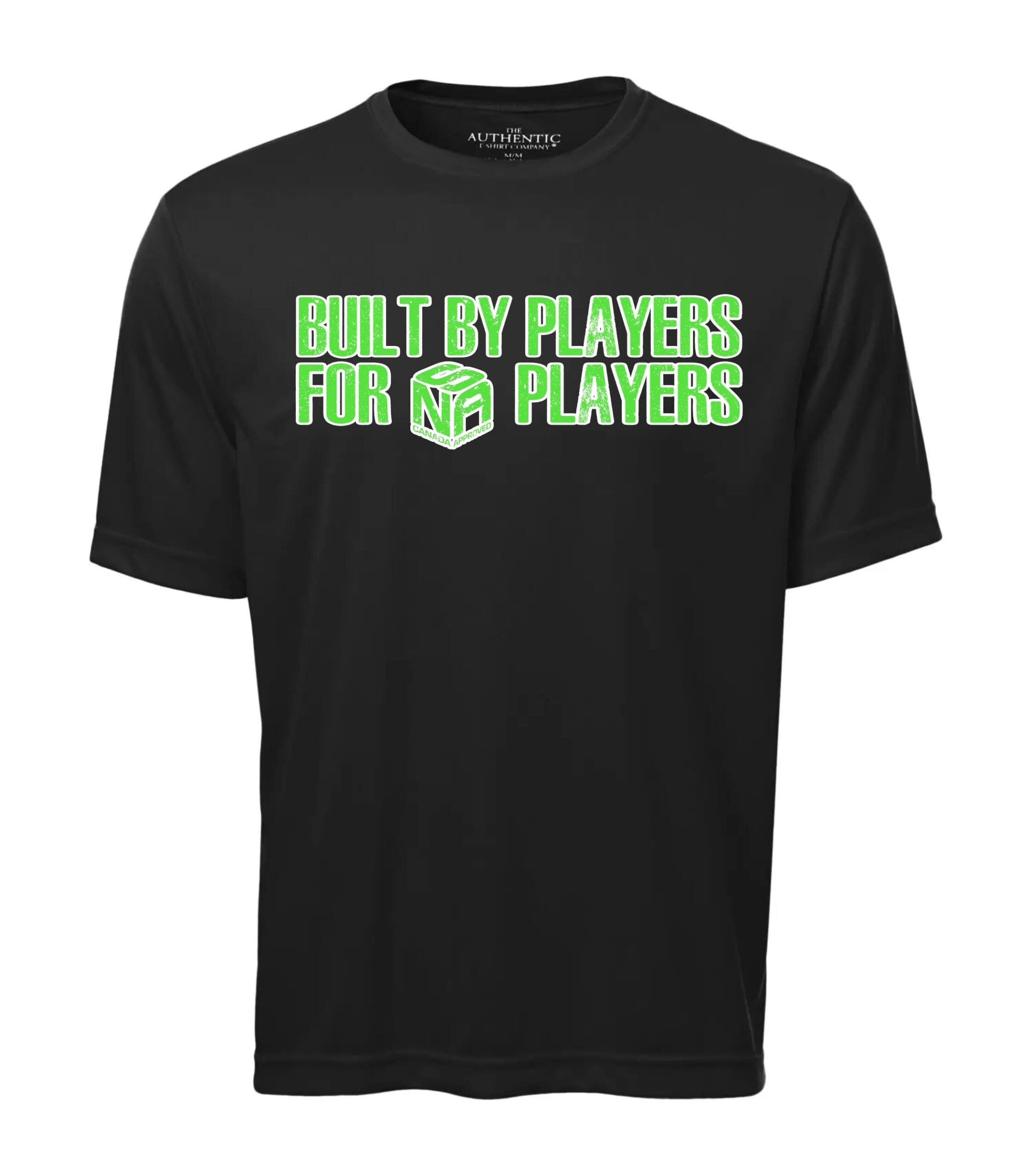Black Performance Short Sleeve Shirt