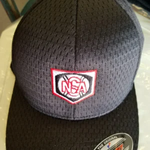NSA Canada Official Air Mesh Umpire Hat - Black