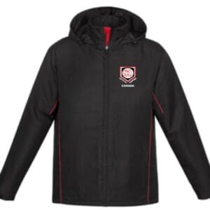 NSA Canada Official Umpire Heavy Weighted Lined Jacket - Black