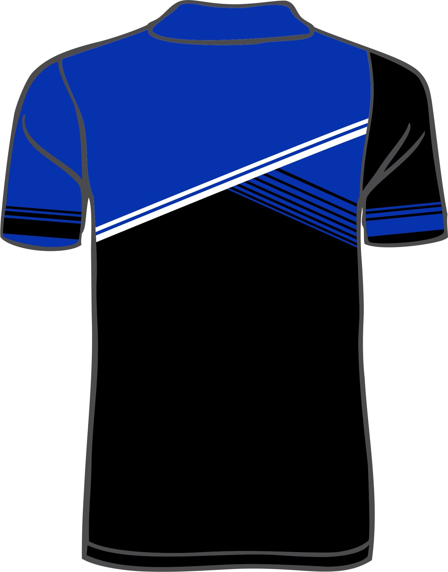 NSA Canada Official Umpire Royal Blue Polo - Image 2