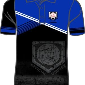 NSA Canada Official Umpire Royal Blue Polo