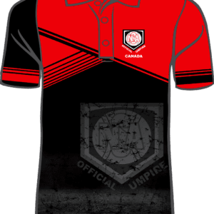 NSA Canada Red Official Ump Polo
