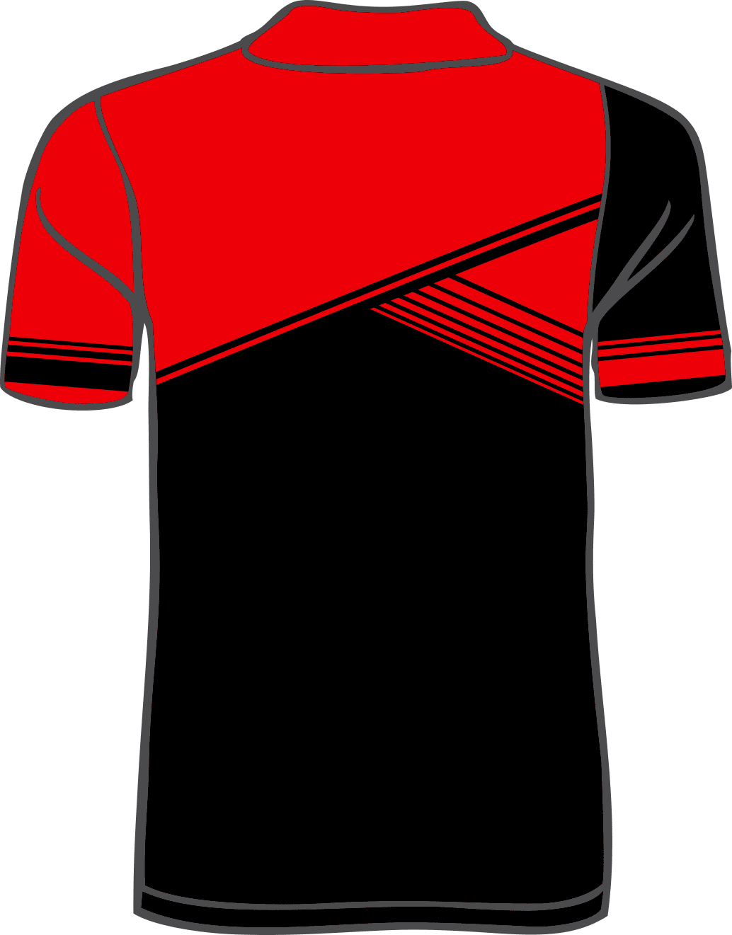 NSA Canada Red Official Ump Polo - Image 2