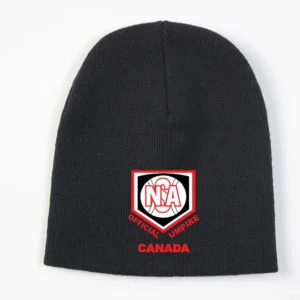 NSA Canada Umpire Winter Toque - Black
