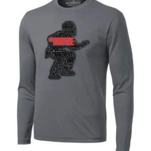 Umpire After Game L/S Shirt - Charcoal Grey