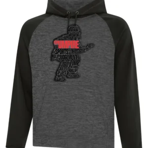 Umpire After Game Performance Hoodie - Grey/Black