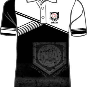 NSA Canada White Official Ump Polo