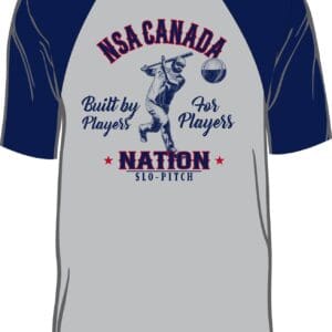 Nation Collection S/S Grey/Navy Performance