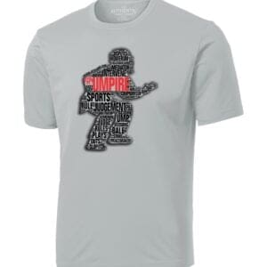 Umpire After Game S/S Shirt – Light Gray