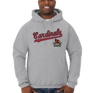 Calgary Cardinals Sport Grey Cotton Hoody