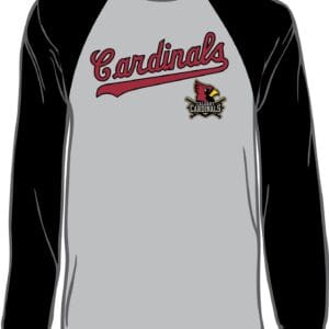 Calgary Cardinals Lightweight Performance Raglan Long Sleeve Shirts