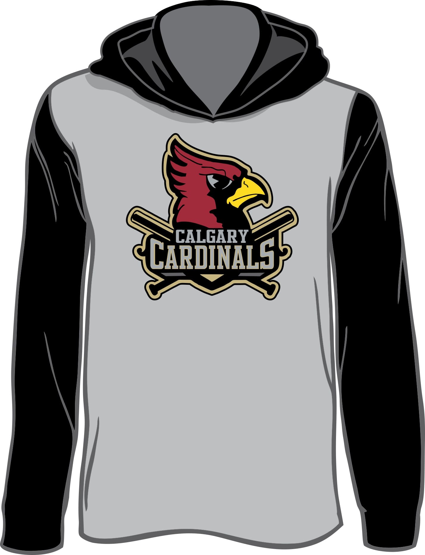Calgary Cardinals Lightweight Performance Batting Practice Hoodies