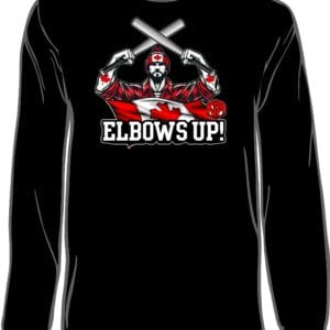 NSA Elbows Up Canadian Long Sleeve Shirt!